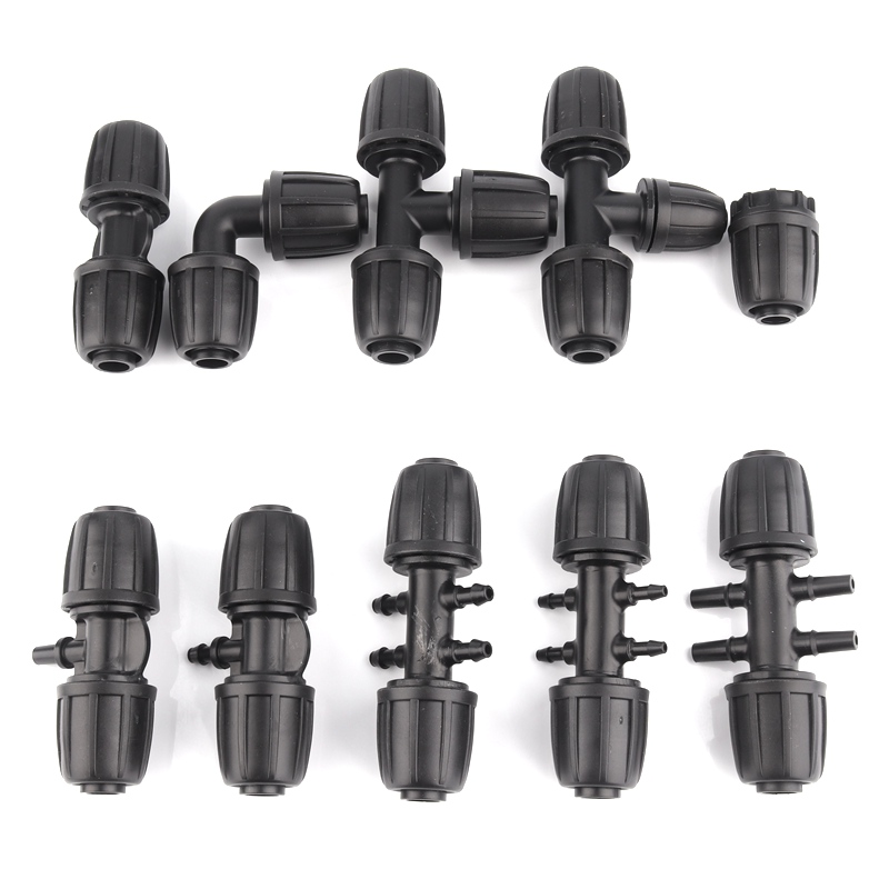 Farming Pipe For Agriculture - 2 pçs novo 16mm conectores de