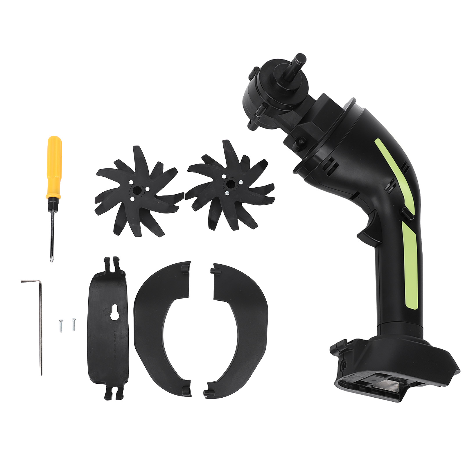 Soil Tilling Cultivator - Cultivador de Jardim Elétrico Sem Fio,