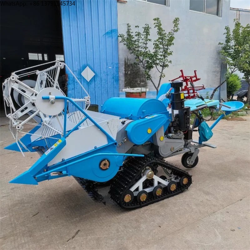 Combine Harvester Mini - Colheitadeira e Debulhadora Compacta com Acionamento