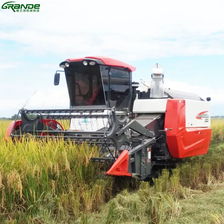 Combine Harvester Mini - Kubota PRO988Q Mini colheitadeira de arroz