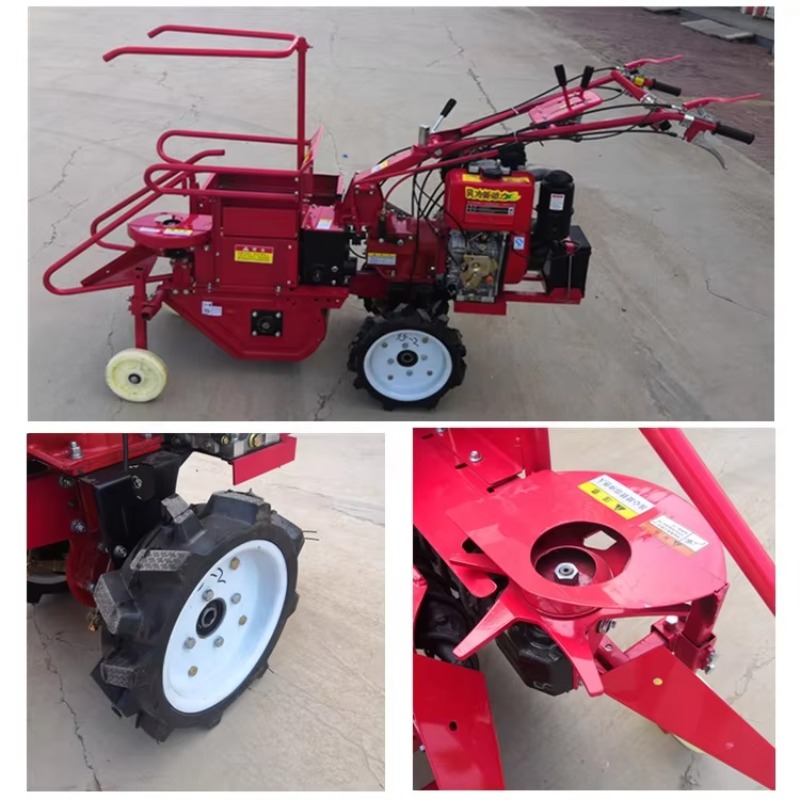 Mini colheitadeira de milho co - Combine Harvester Mini avaliação e preço