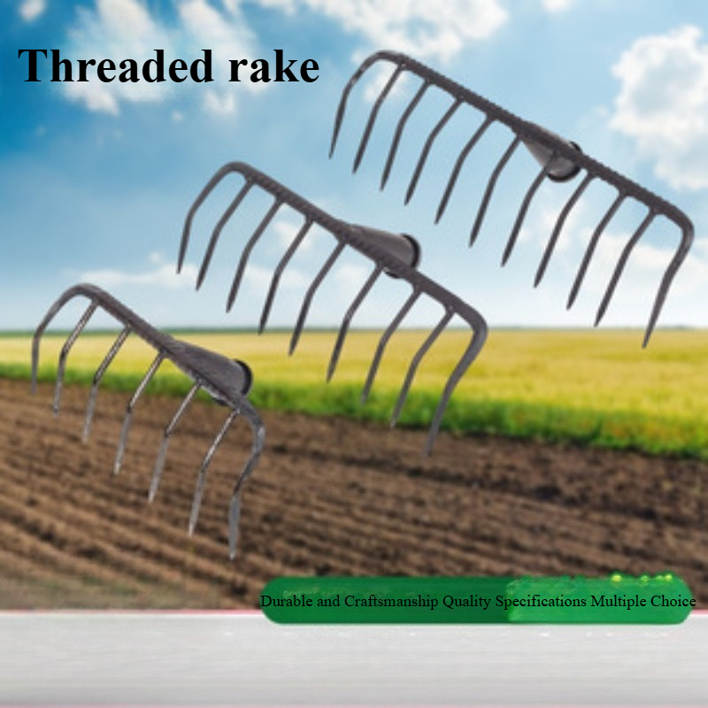 Ancinho de Jardim de Aço com 7 - Soil Tilling Cultivator avaliação e preço