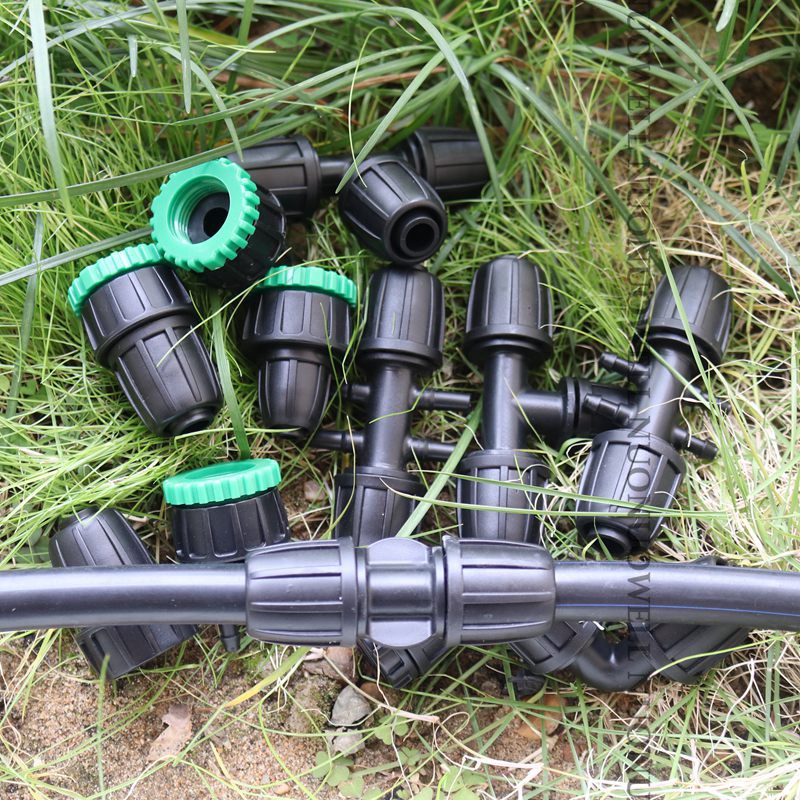 2 pçs novo 16mm conectores de  - Farming Pipe For Agriculture avaliação e preço