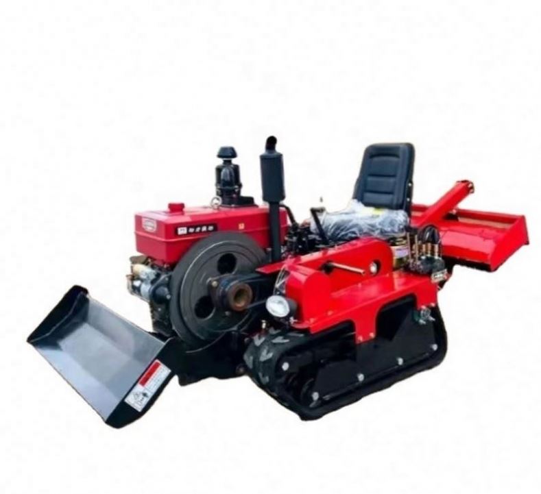 Enxada rotativa de esteiras a  - Farming Agriculture Tools avaliação e preço