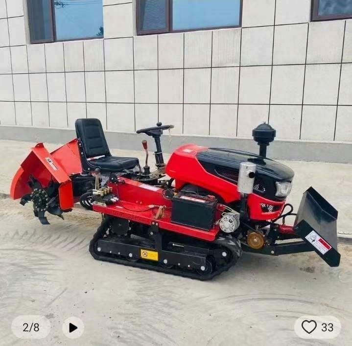 Enxada rotativa de esteiras a  - Farming Agriculture Tools avaliação e preço