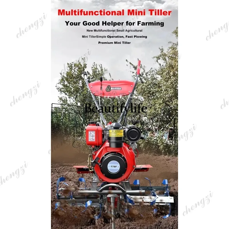 a55 Novo Mini Cultivador Rotat - Farming Agriculture Machine avaliação e preço