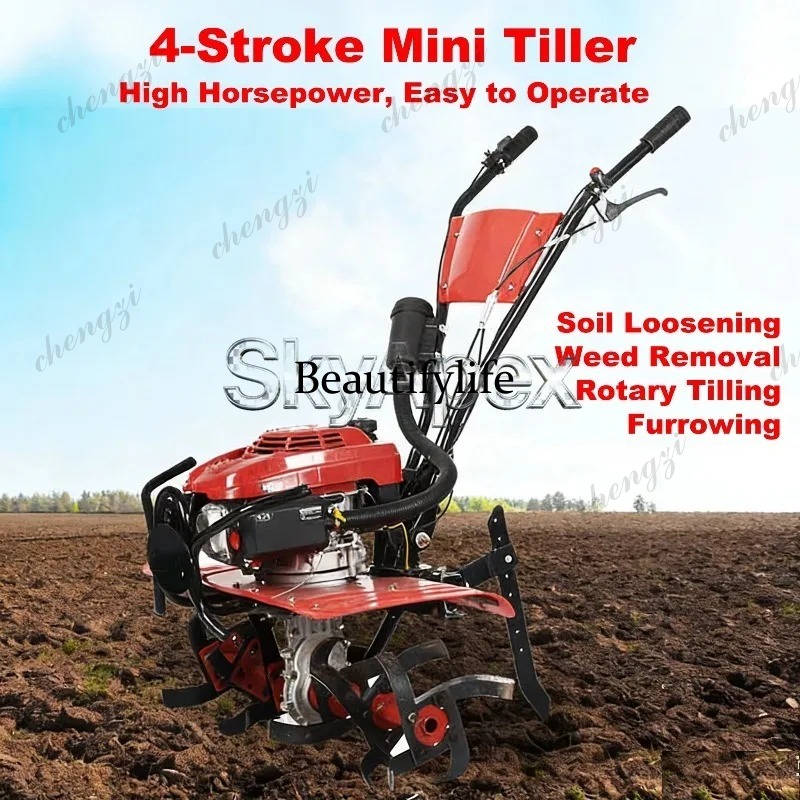 Cultivador Mini de Quatro Temp - Soil Tilling Cultivator avaliação e preço