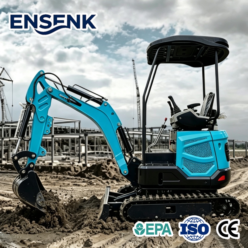 Mini Escavadora a Diesel de 1, - Farming Agriculture Tools avaliação e preço