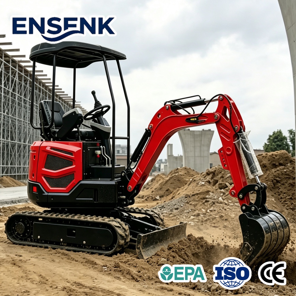 Mini Escavadora a Diesel de 1, - Farming Agriculture Tools avaliação e preço