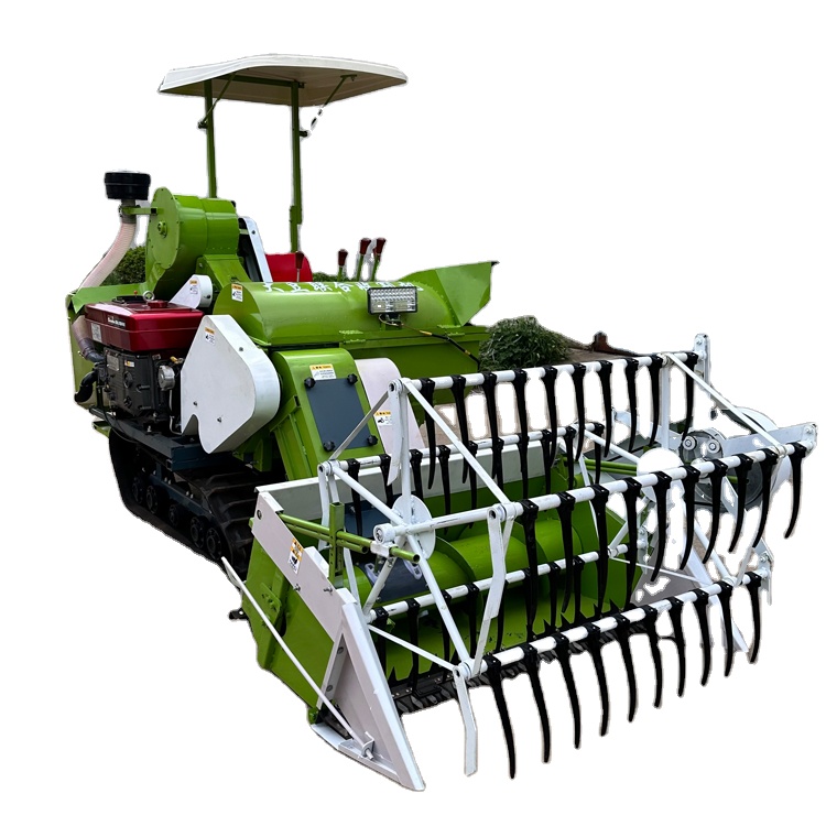 Colheitadeira de Soja 25hp par - Combine Harvester Mini avaliação e preço